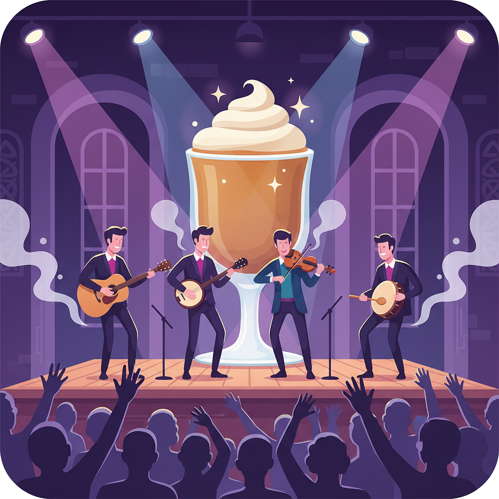 Concert du Groupe Irish Coffee and Sugar (Traditionnel irlandais)