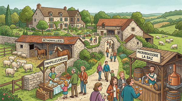 Portes ouvertes de L'agneau Perché et des Pampilles