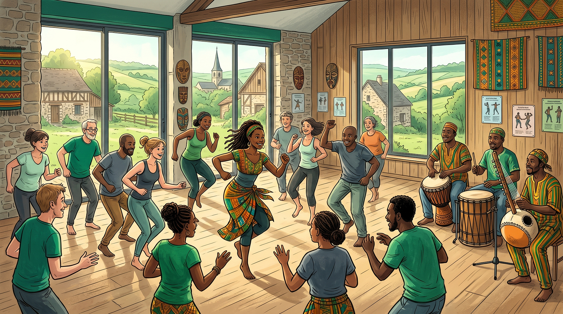 Stage de danse guinéenne