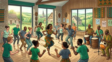 Stage de danse guinéenne