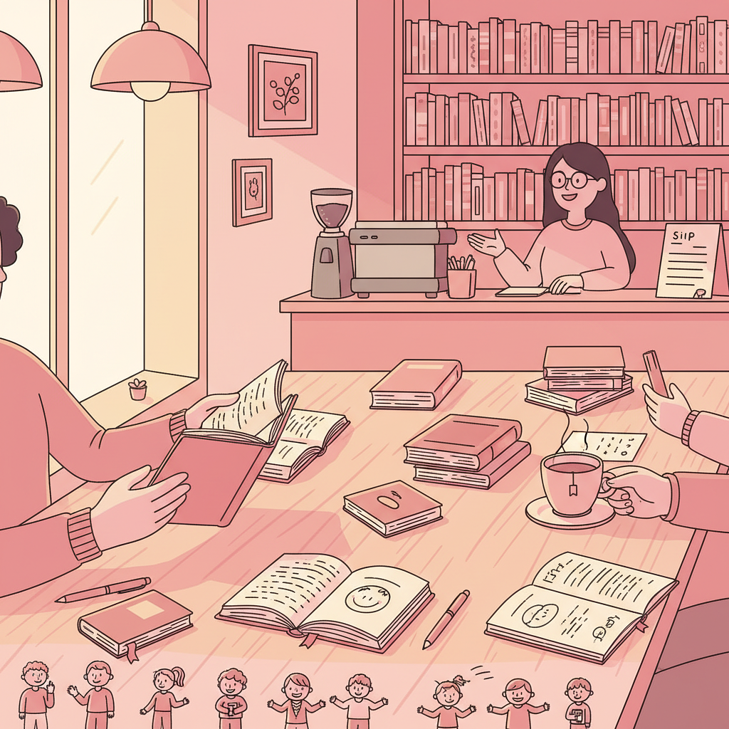 Réunion du club "Passe ton livre"