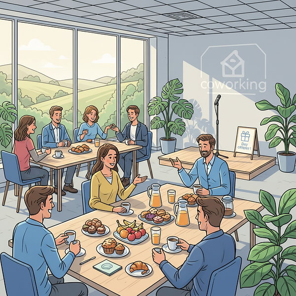 Petit déjeuner des entrepreneurs