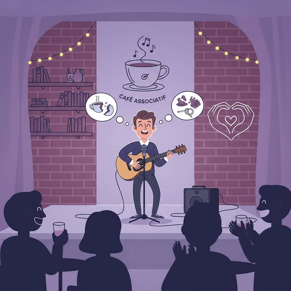 Concert de Saam : Chansons d'humour et de déboires