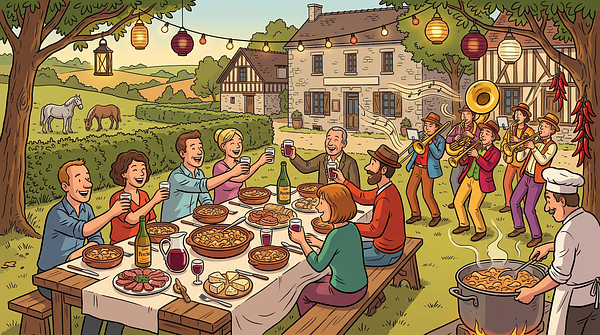 Foire aux tripes et Fanfare Les Chilis