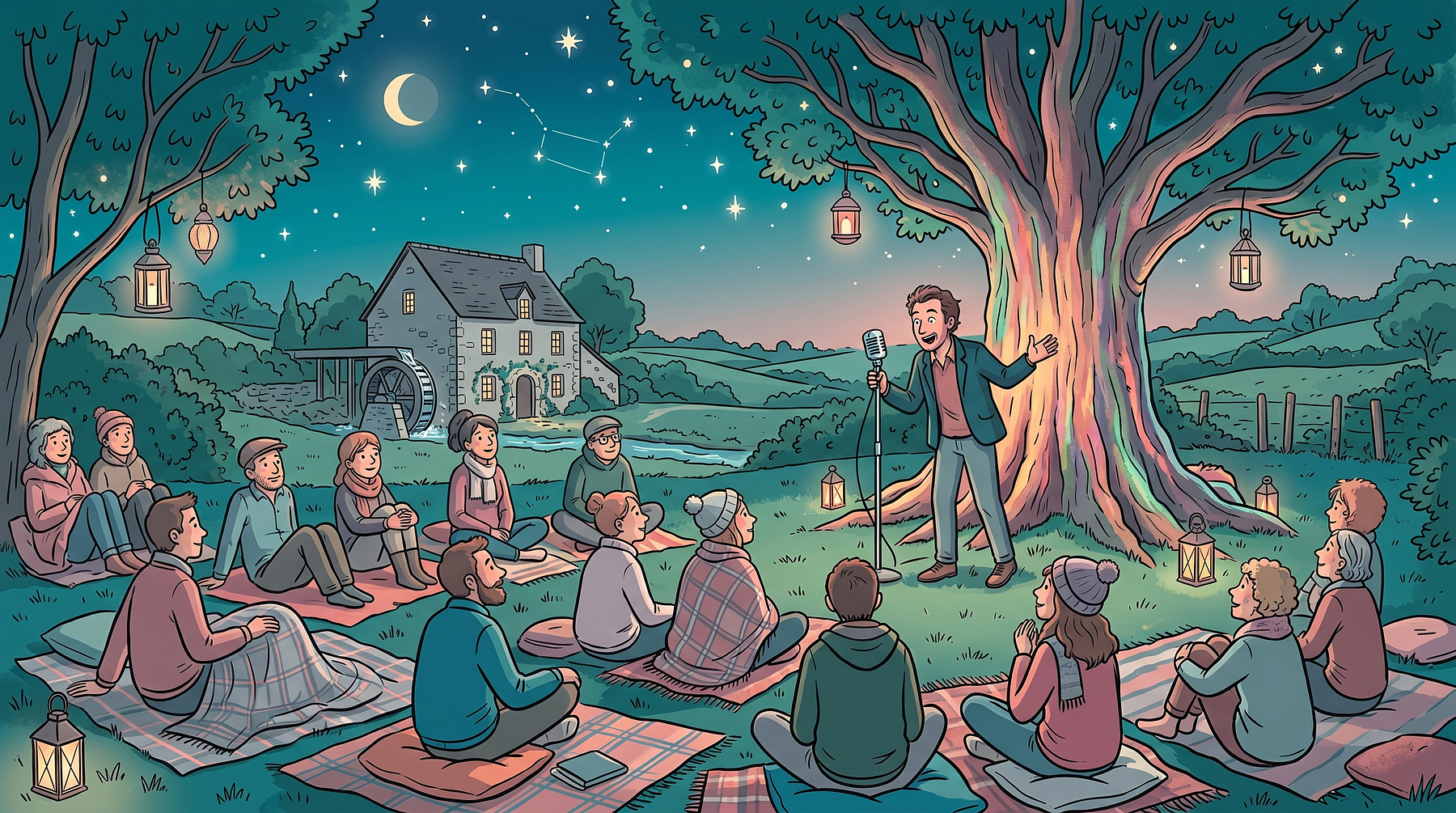 Voir l’arbre autrement : lecture sous les étoiles