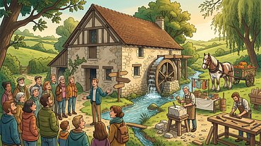 Visites commentées du Moulin de Radray