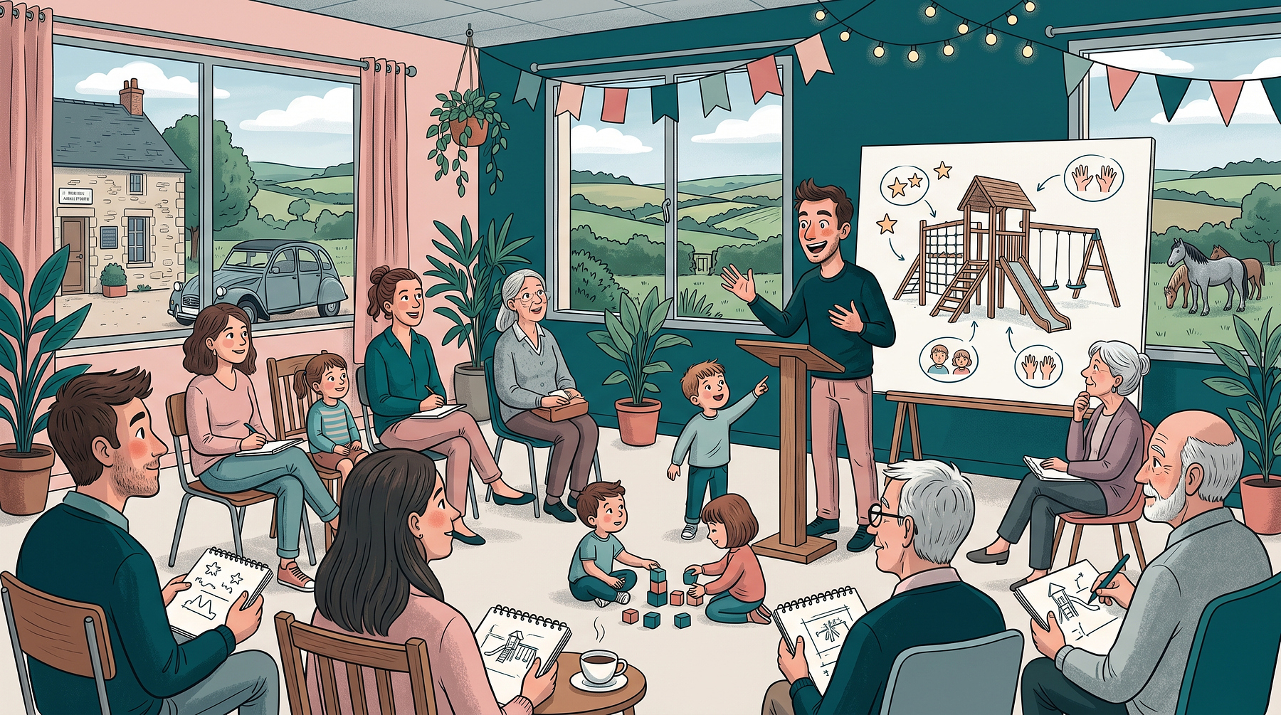 Rencontre de fin de concertation : Espace de vie ludique