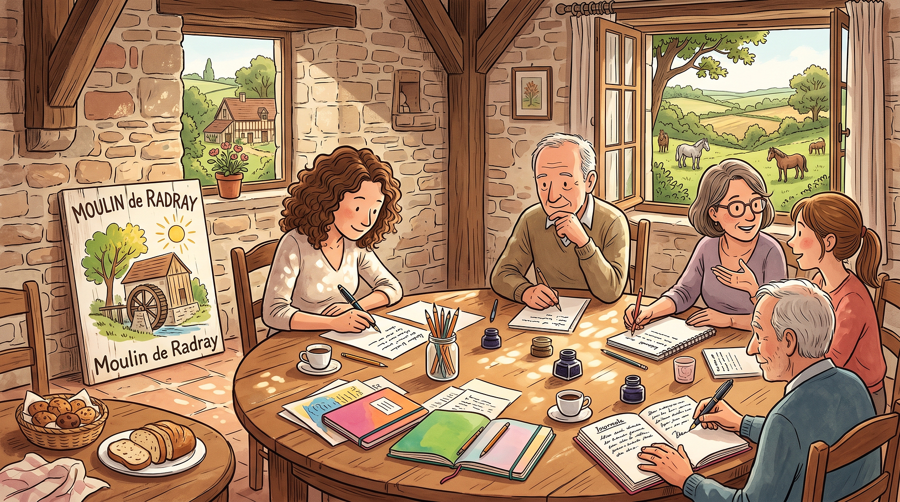 Atelier d'écriture : Lumière des beaux jours