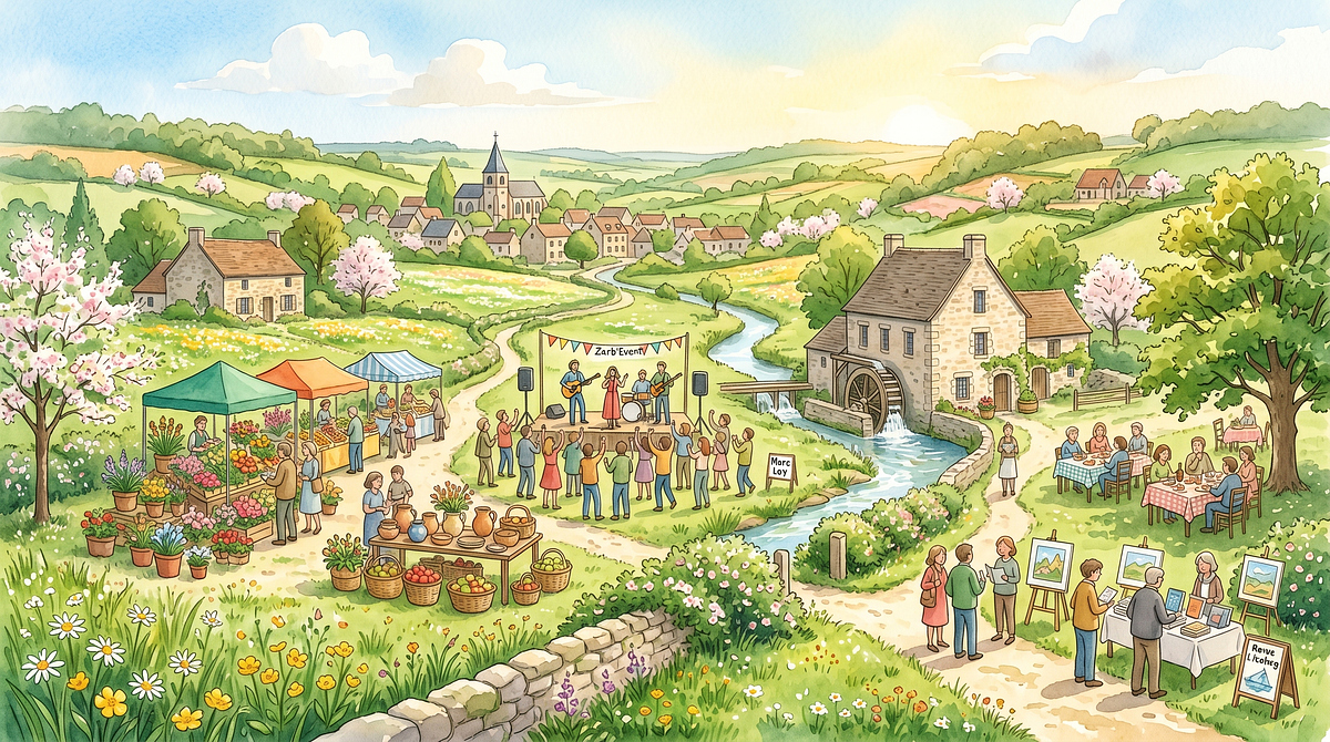 1er mai dans le Perche : foires, concerts, fleurs et arts