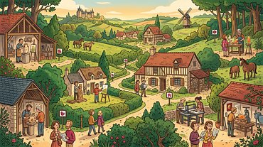 Chemin des Ateliers du Perche