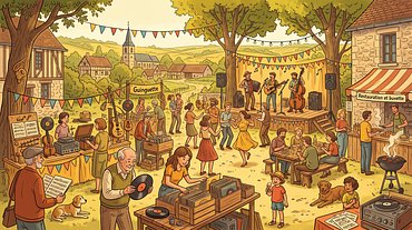 Festichansons : Brocante musicale et Guinguette