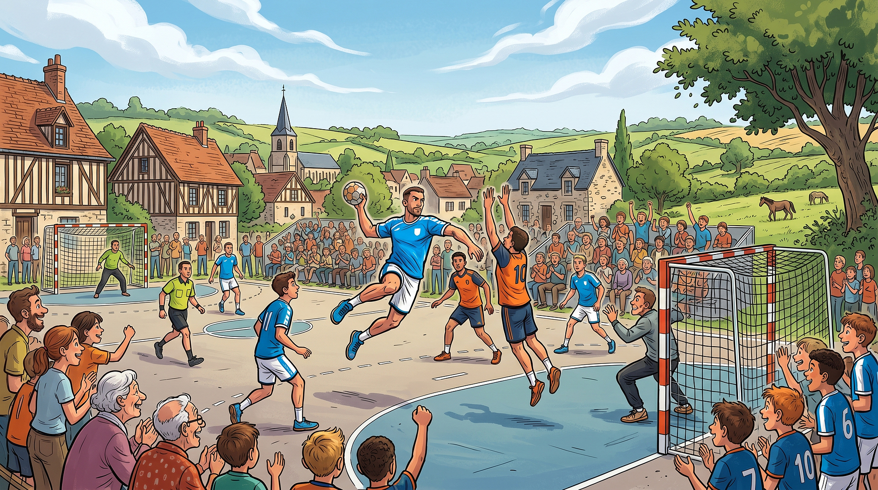 Dernière journée de championnat de Handball