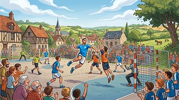 DerniÚre journée de championnat de Handball