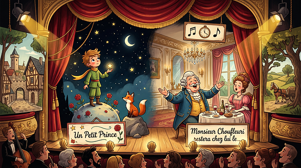 Un Petit Prince & Monsieur Choufleuri restera chez lui le...