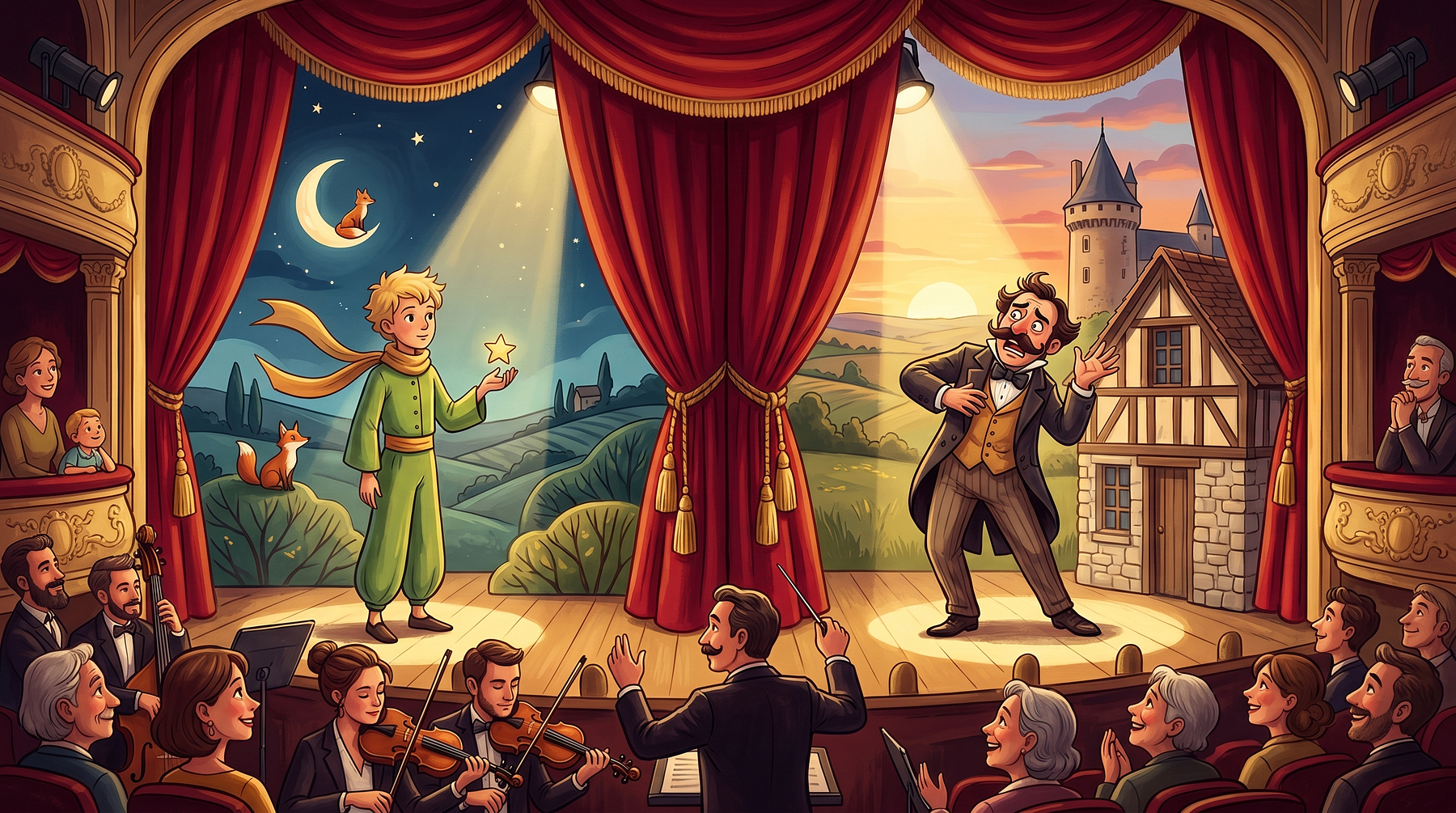 Un Petit Prince & Monsieur Choufleuri restera chez lui le...