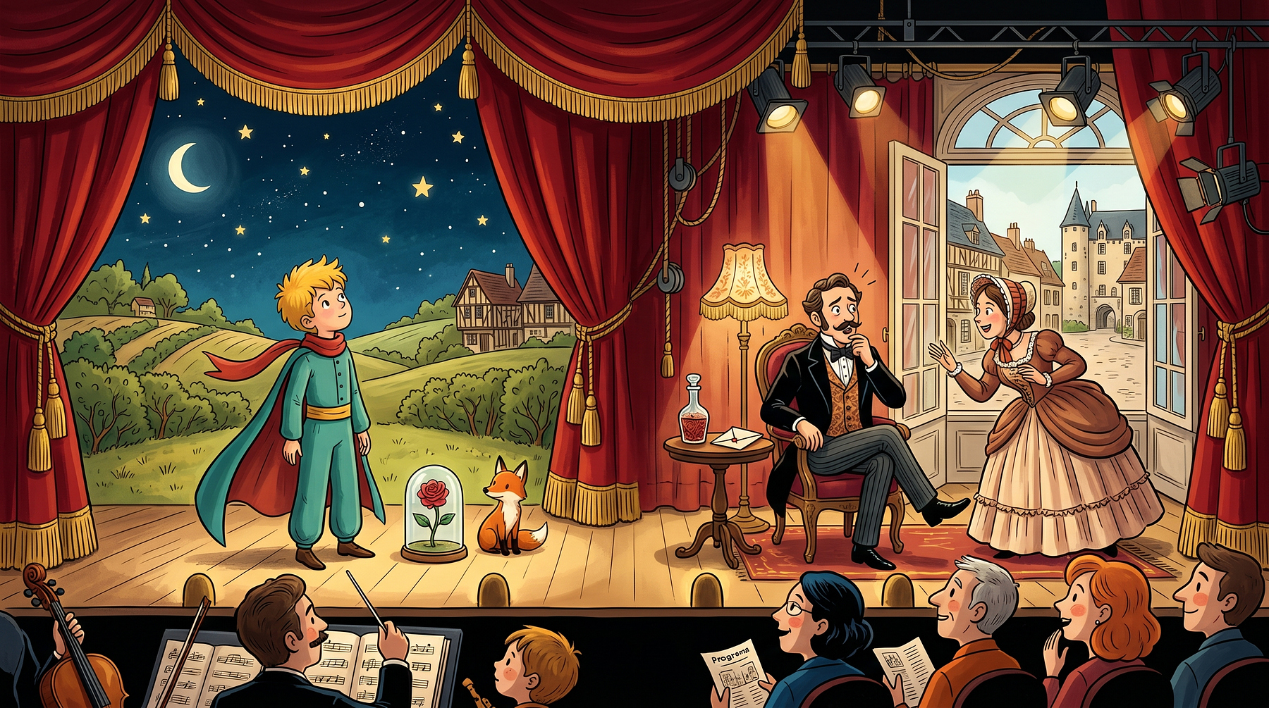 Un Petit Prince & Monsieur Choufleuri restera chez lui le...