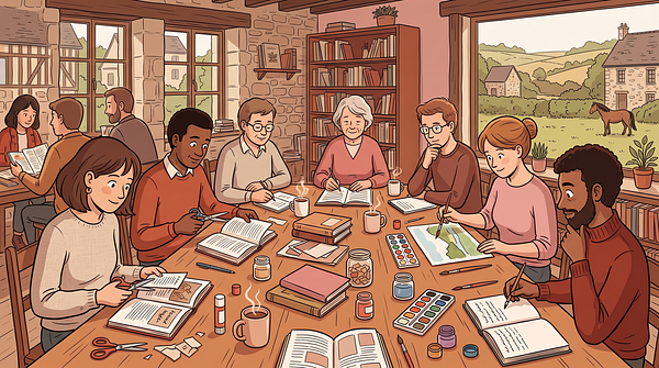 Atelier bibliocréatif pour adultes