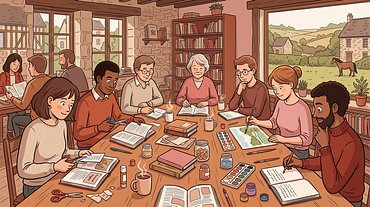 Atelier bibliocréatif pour adultes