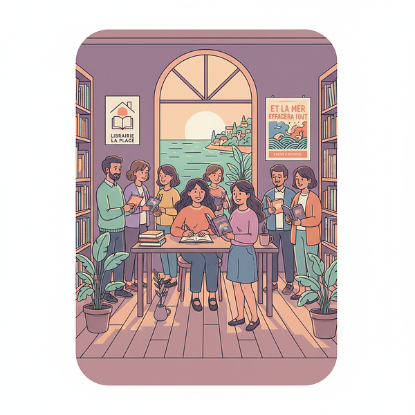 Dédicace de Johanna Plé-Bourdin pour "Et la mer effacera tout"