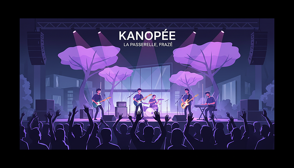 Concert de Kanopée à La Passerelle
