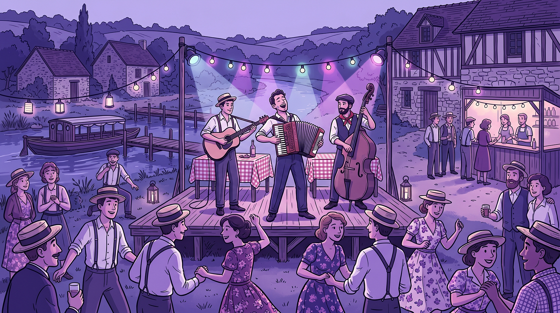 Guinguette à l’embarcadère