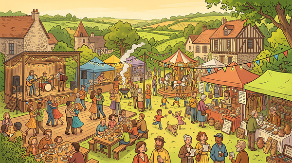 Le Gué-de-la-Chaîne en fête