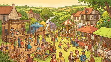 Le Gué-de-la-Chaîne en fête